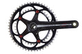 Campagnolo Centaur Black/Red Carbon PT 10 Speed Double Standard 39/52 - 165mm P209