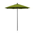 7.5 Ft Fiberglass Market Umbrella Push Open I59098