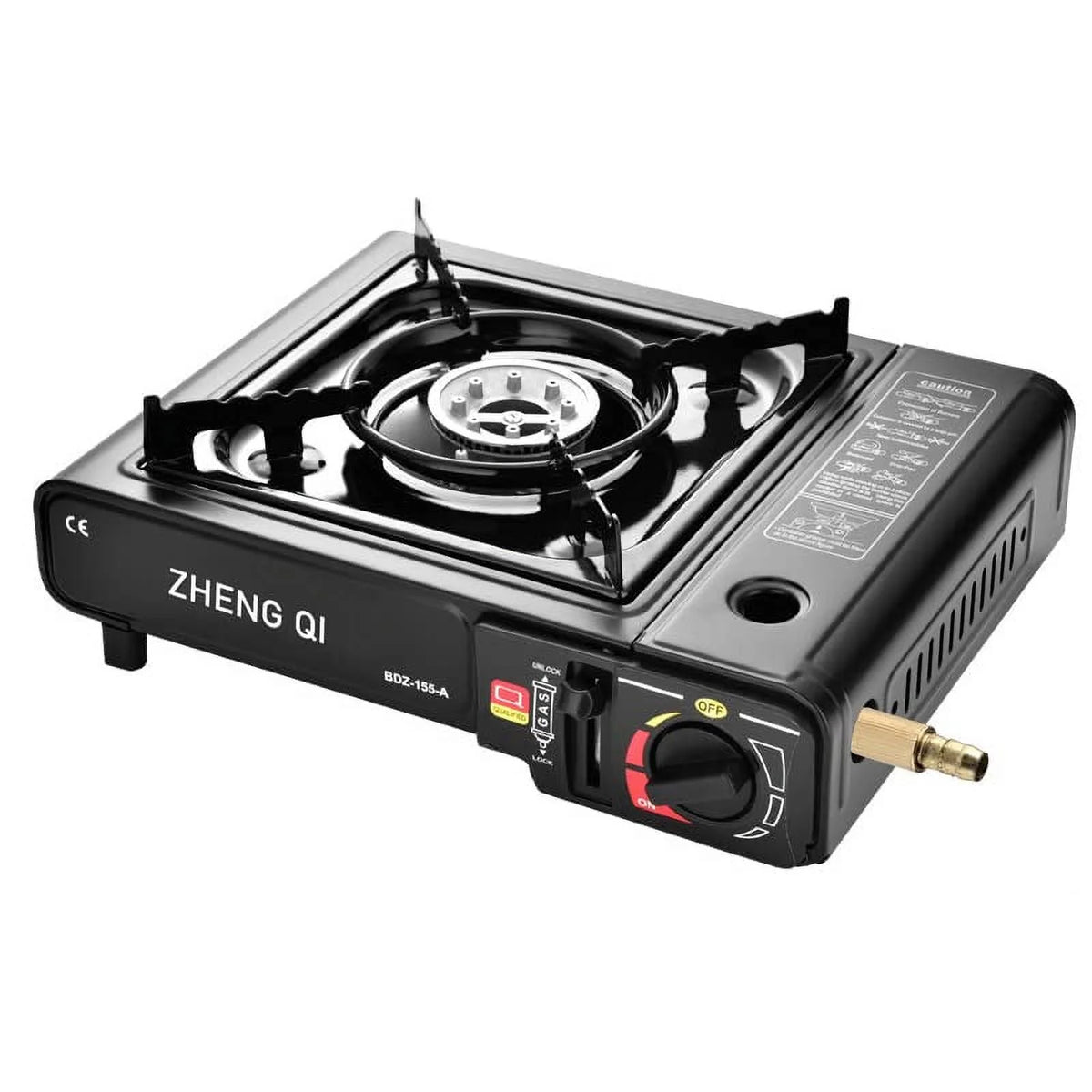 Portable Dual Fuel Single Burner Camping Stove D9012