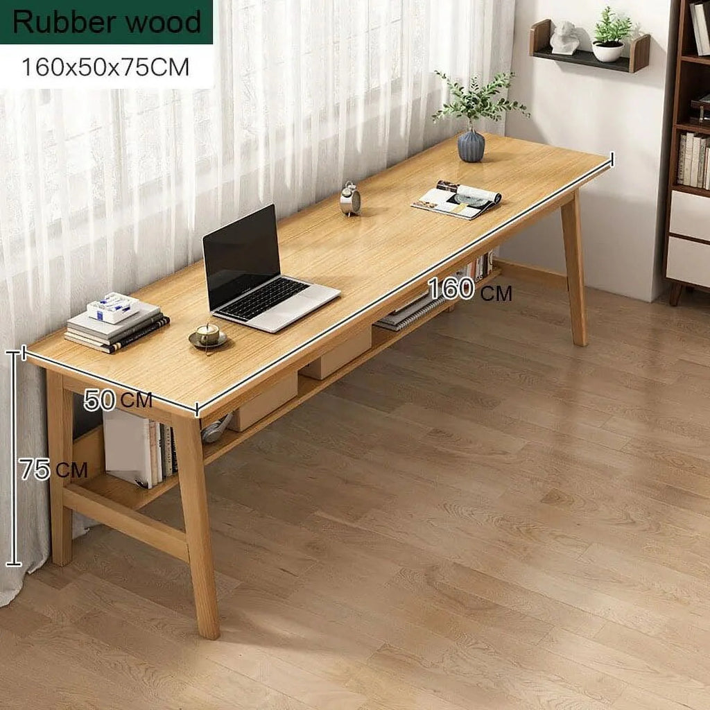 Solid Wood Computer Desk A550