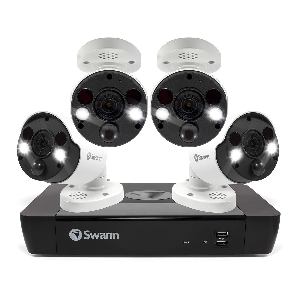4 Camera 8-Channel 4K Ultra HD 2TB NVR Security System Q63322