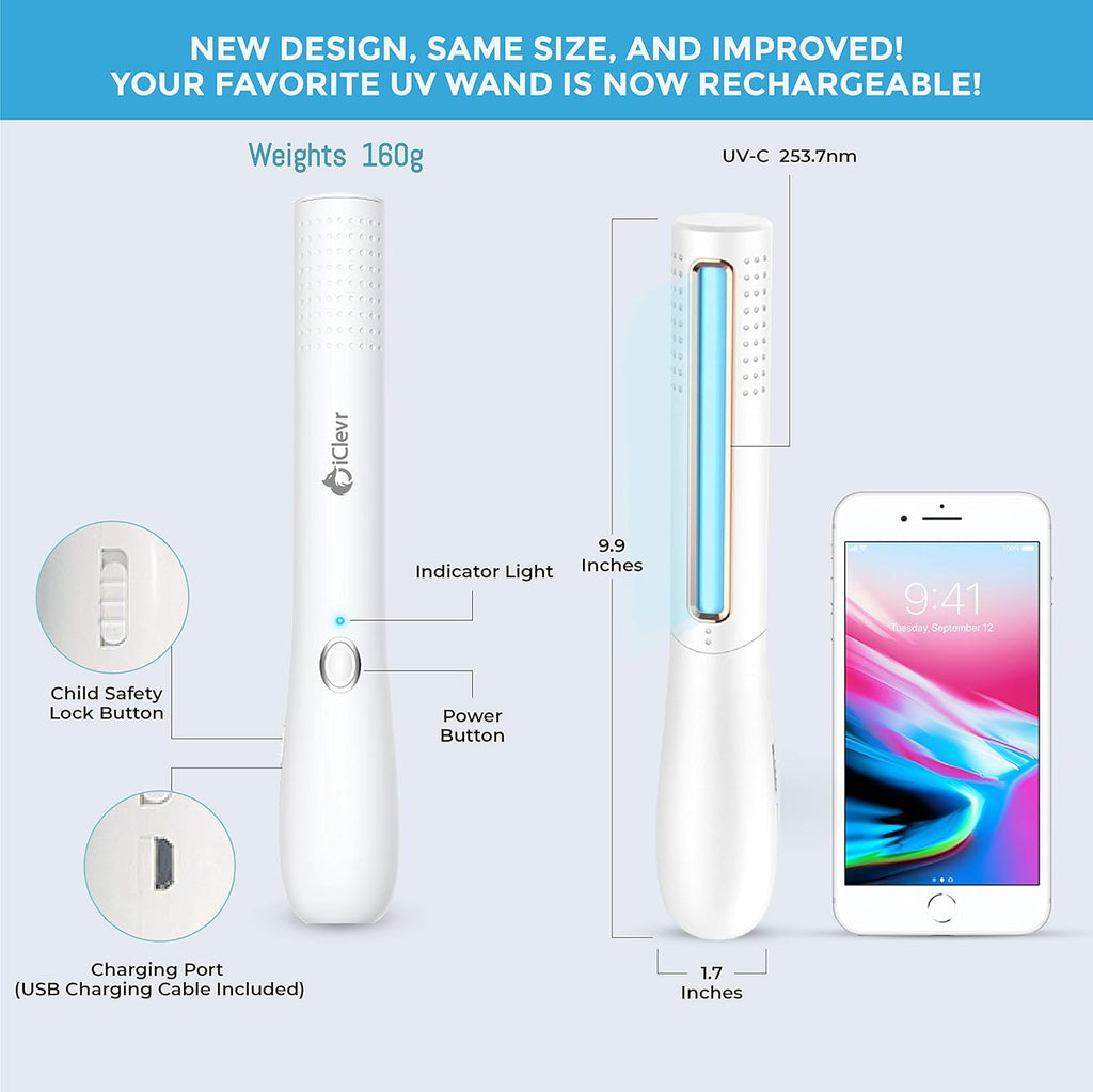 UV-C Light Sanitizer Wand D60850