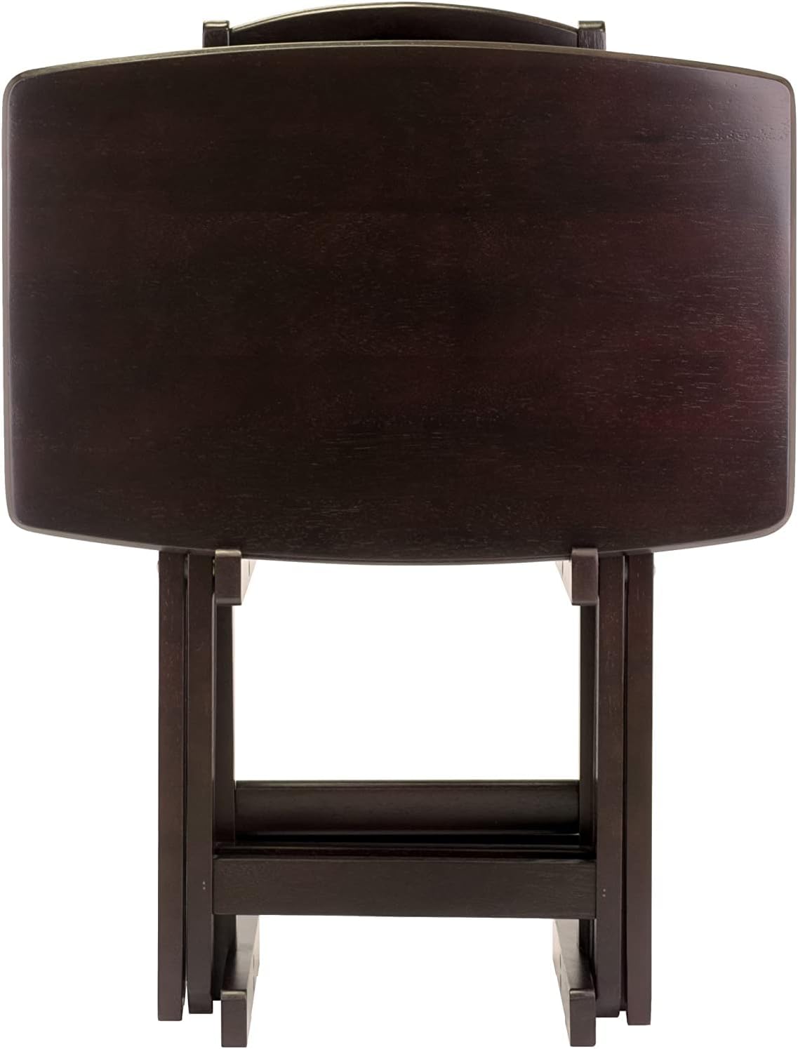 Espresso Folding Wooden Tray Table R673067