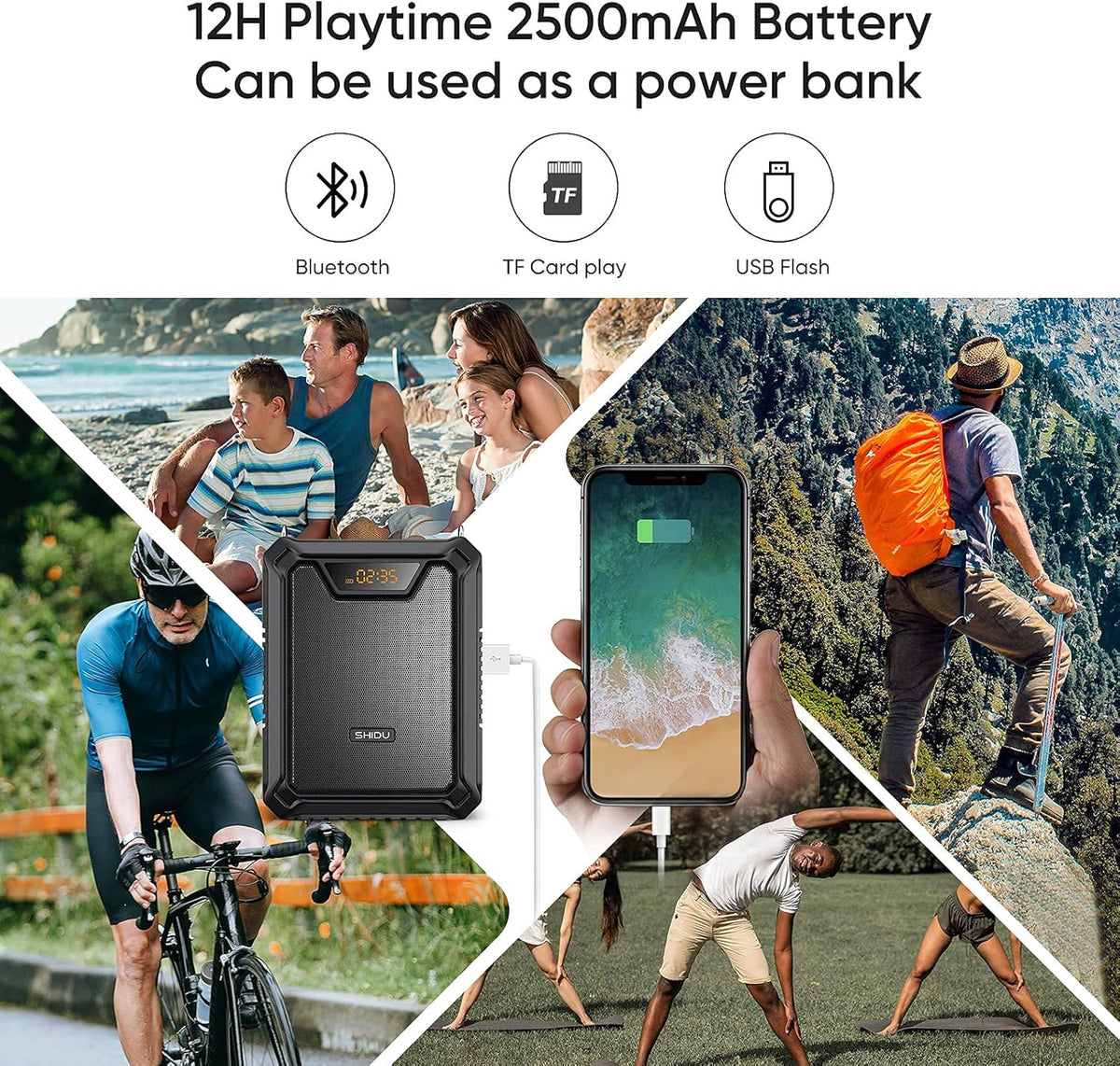 Portable IPX6 Waterproof 30W Voice Amplifier M462742