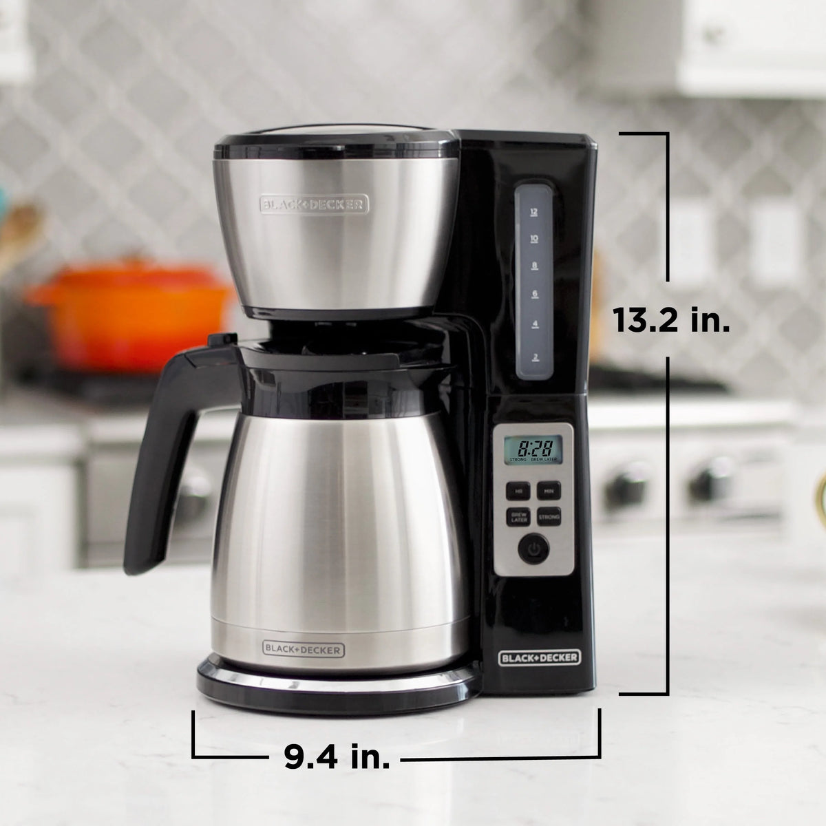 12-Cup Thermal Programmable Coffeemaker H497158