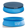 Inflatable Round Swimming Pool & Cover G69389