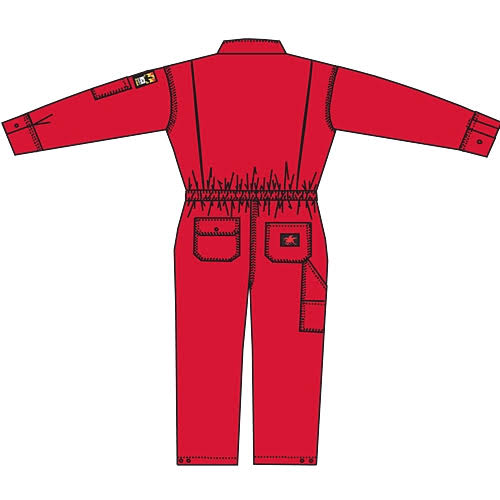 Red FR Coverall O7568