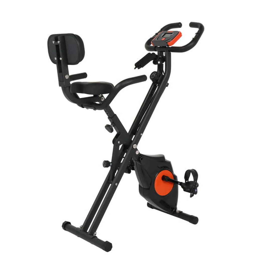Folding Exercise Bike Black C37282