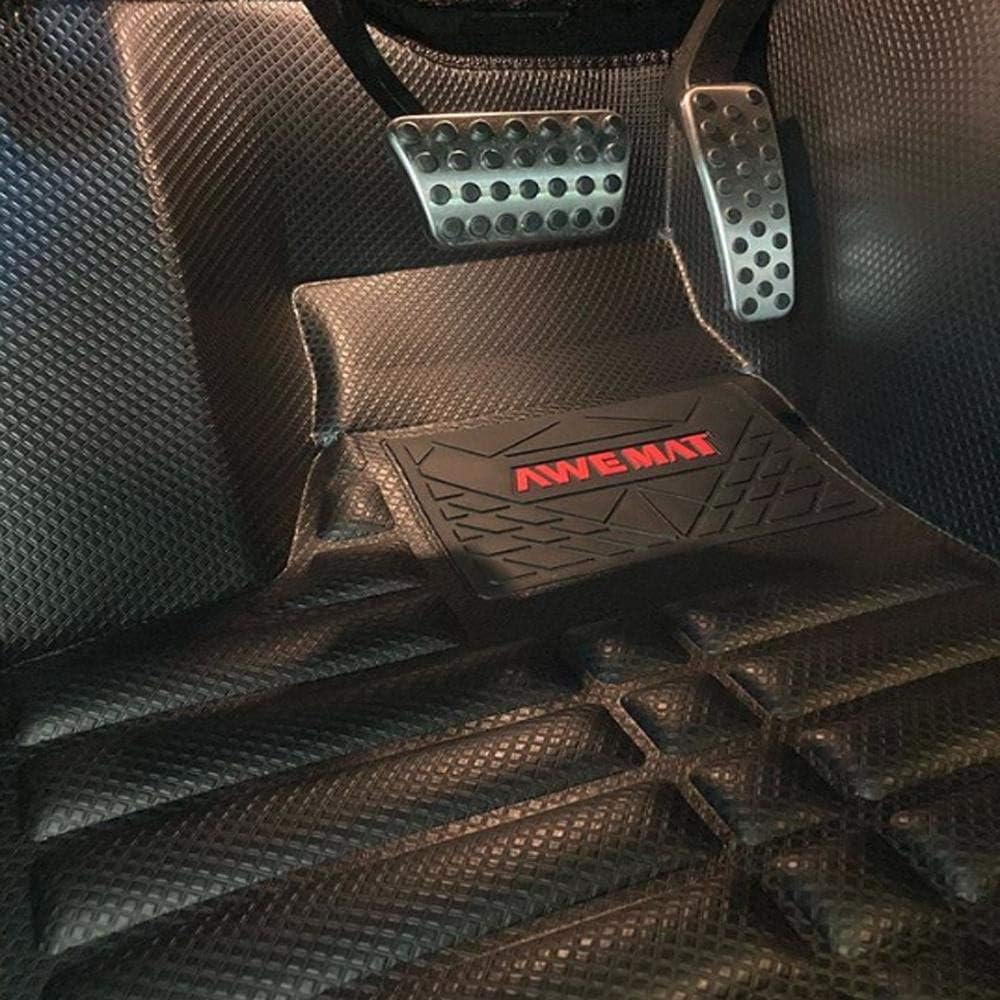 Black Waterproof Car Floor Mats for Toyota RAV4 2019-2022 K625
