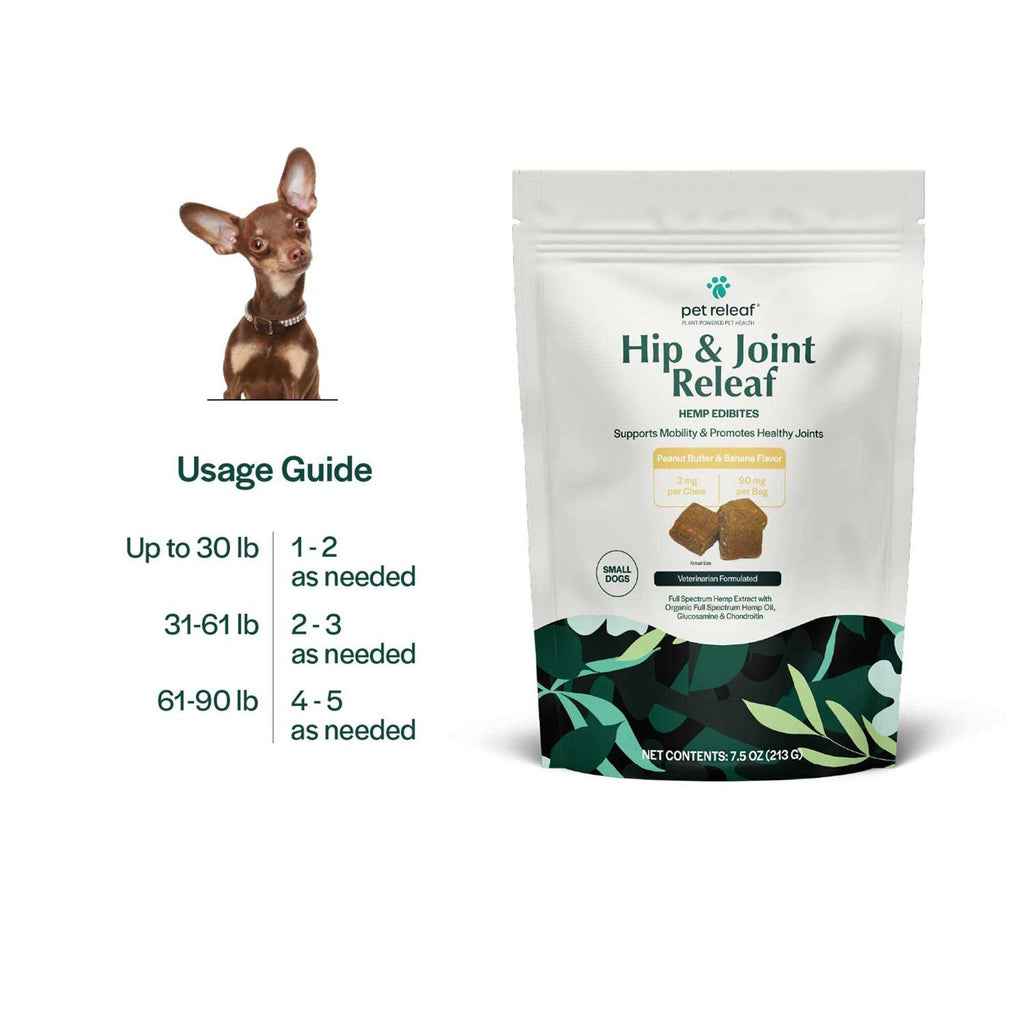Peanut Butter & Banana Flavor Edibites for Small Dogs U10056