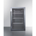 Black Shallow Depth Outdoor Refrigerator V234666