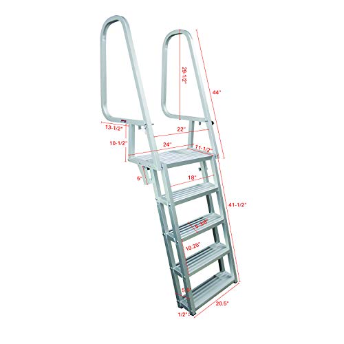 Flip-Up Dock Ladder 6-Step O88004
