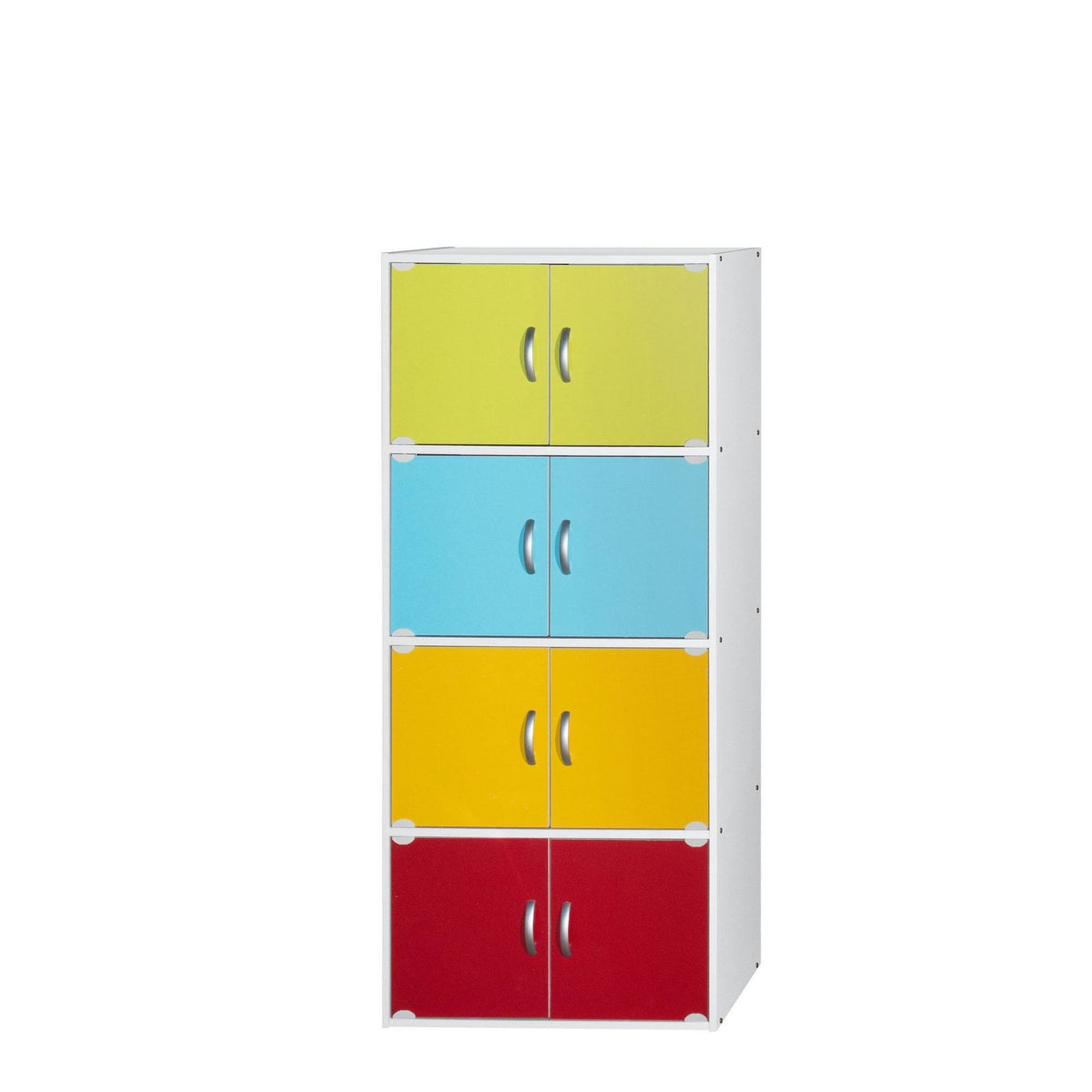 Rainbow 4-Shelf 8-Door Cabinet W613