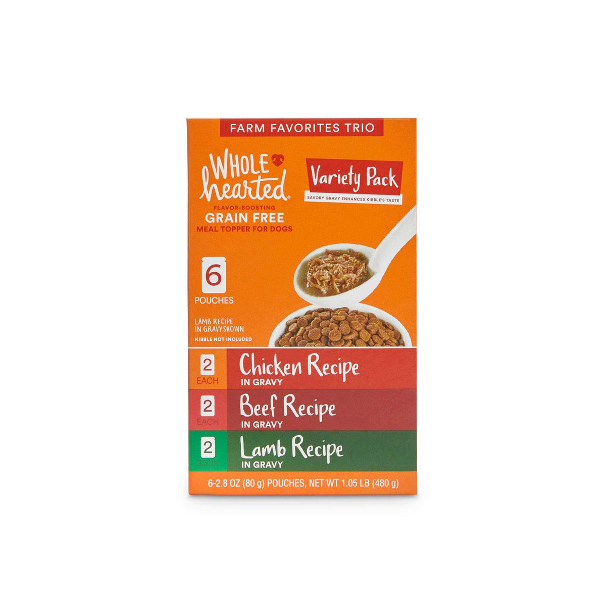 Grain Free Gravy Puree Topper Dog Meal Variety Pack J9748