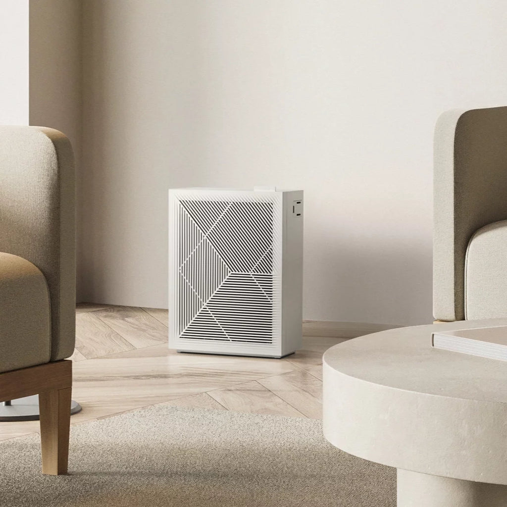 True HEPA Air Purifier with 214 sq. ft. Coverage in White D2223