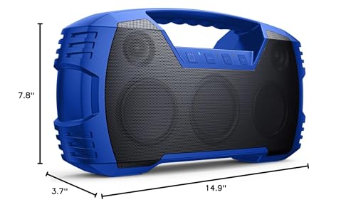 IPX7 Waterproof 40W Portable Bluetooth Speaker with Subwoofer E859
