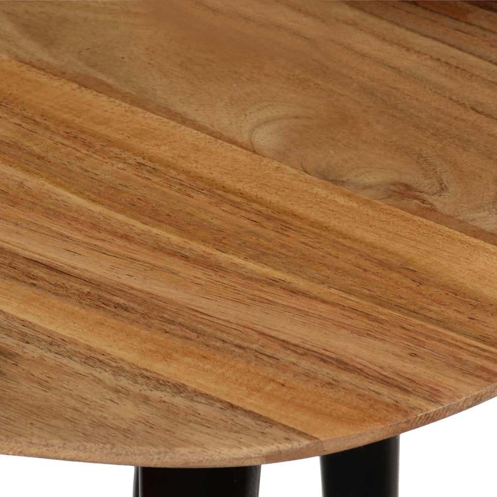 Solid Acacia Wood Coffee Table Set 3 Pieces O2049