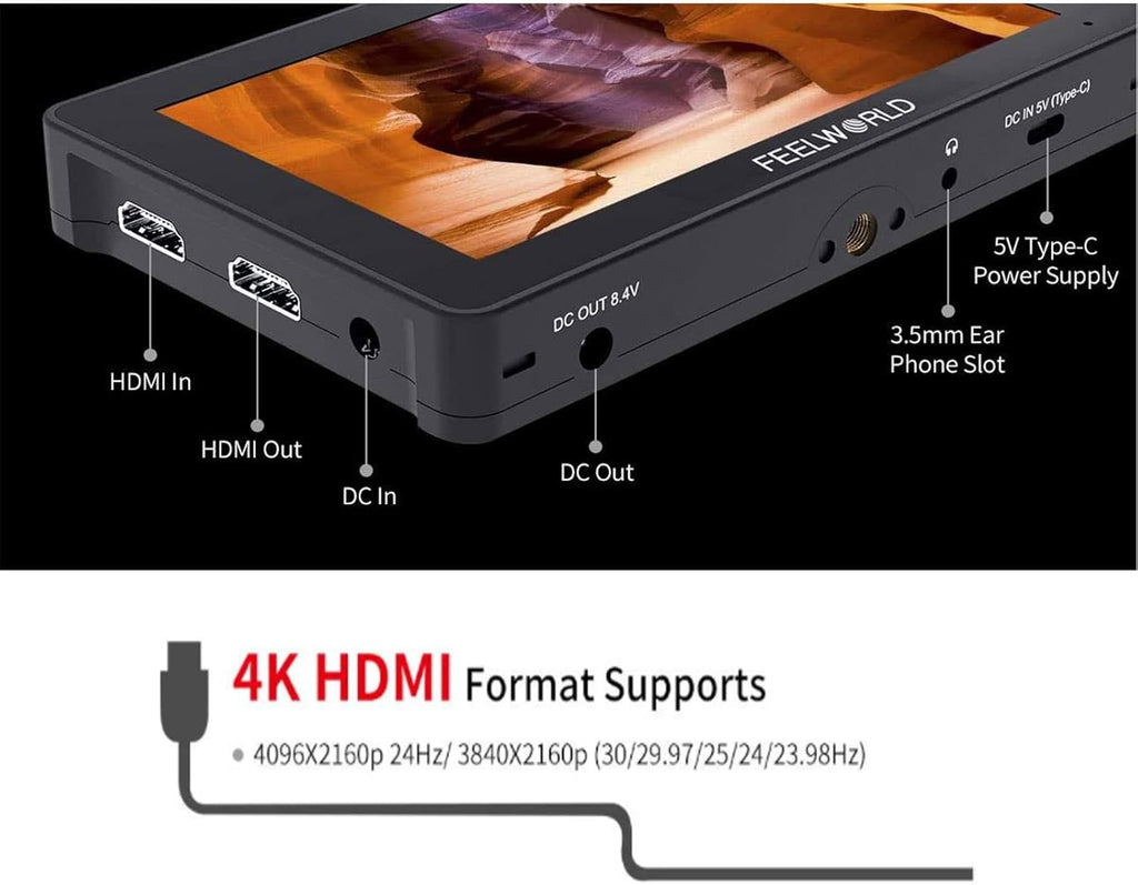 5.5 Inch Touch Screen DSLR Camera Field Monitor with 3D LUT Y7842
