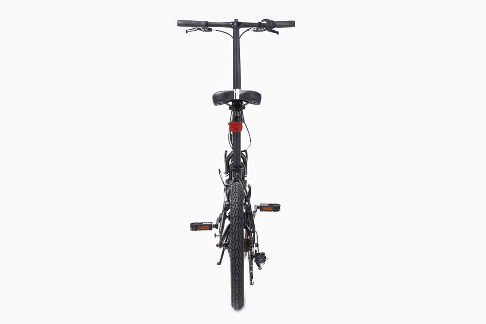 Yellow 7-Speed Aluminum Folding Bike Y79494