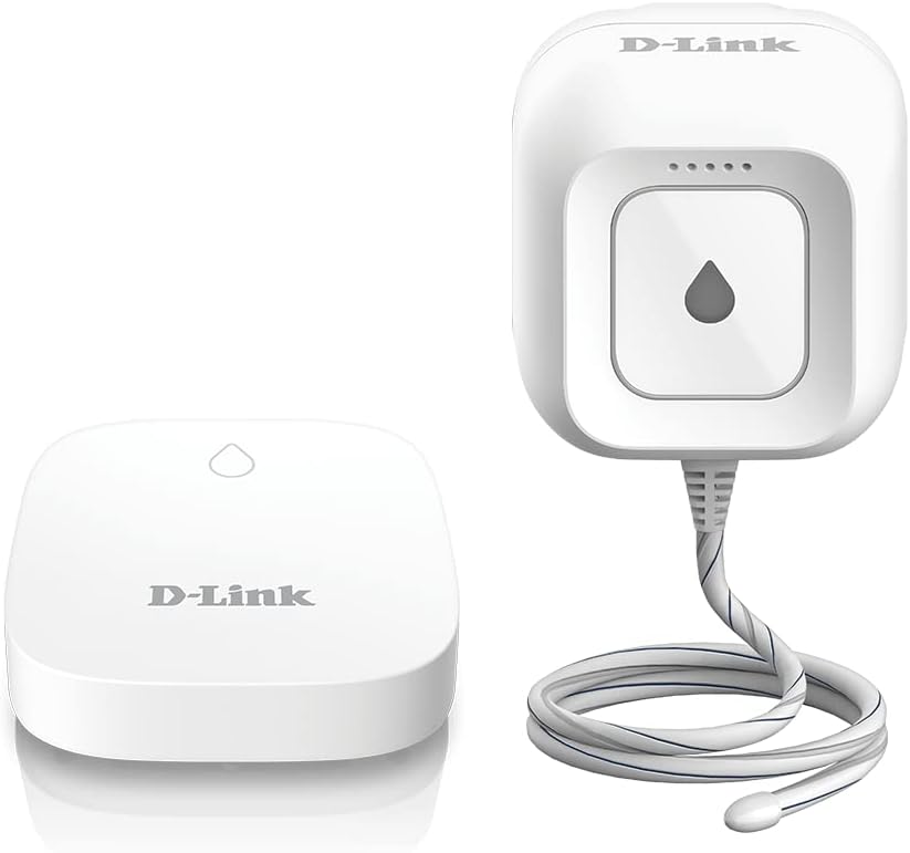 Wi-Fi Water Leak Sensor and Alarm Starter Kit, AC Powered G8222