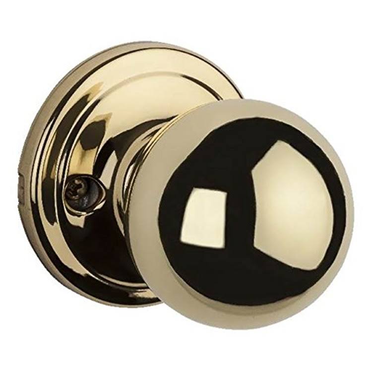 Bright Brass Interior Double Cylinder Handleset Trim S545990