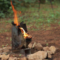 Collapsible Stainless Steel Wood Burning Stove S5294