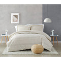 Beige Black Twin XL Comforter Set D922