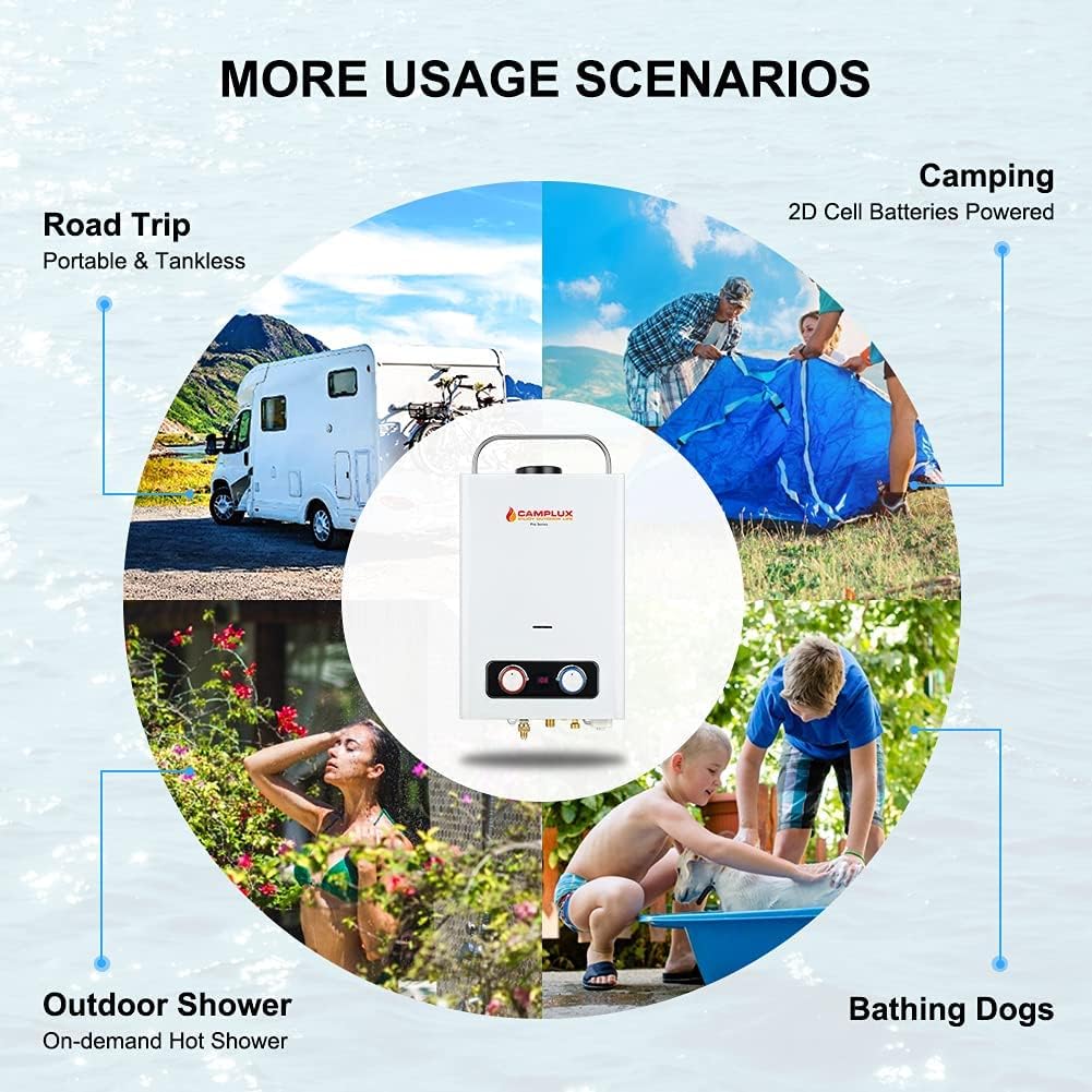 Outdoor Propane Tankless Gas Water Heater C60495