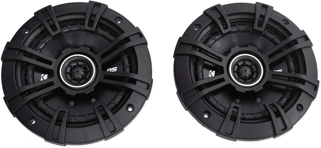 2 Kicker 43DSC504 D-Series 5.25 200W 2-Way 4-Ohm Car Audio Coaxial Speakers E170