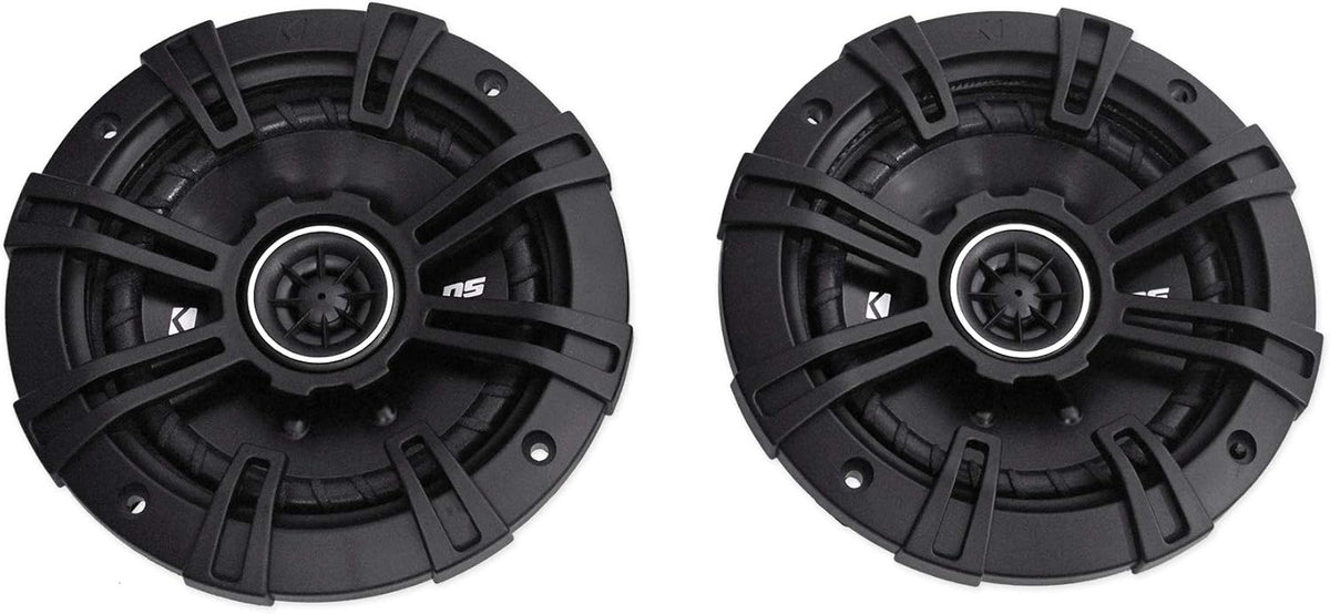 2 Kicker 43DSC504 D-Series 5.25 200W 2-Way 4-Ohm Car Audio Coaxial Speakers E170
