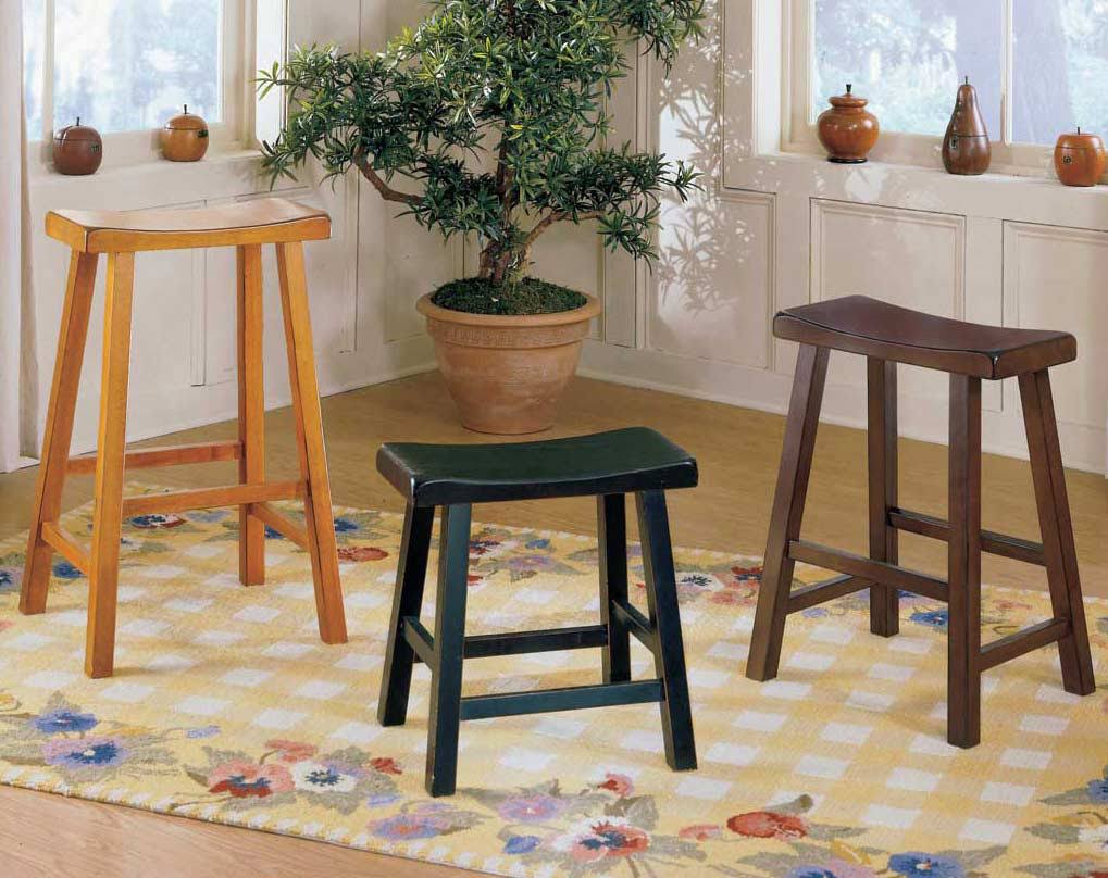 Cherry 29 inch Stool Set of 2 U46130