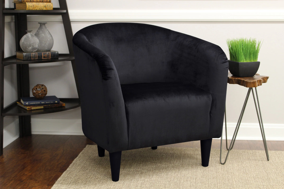 Dove Gray Microfiber Accent Chair G63699