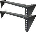 2U Foldable Cold Rolled Steel Vertical Wall Mount Rack G8726