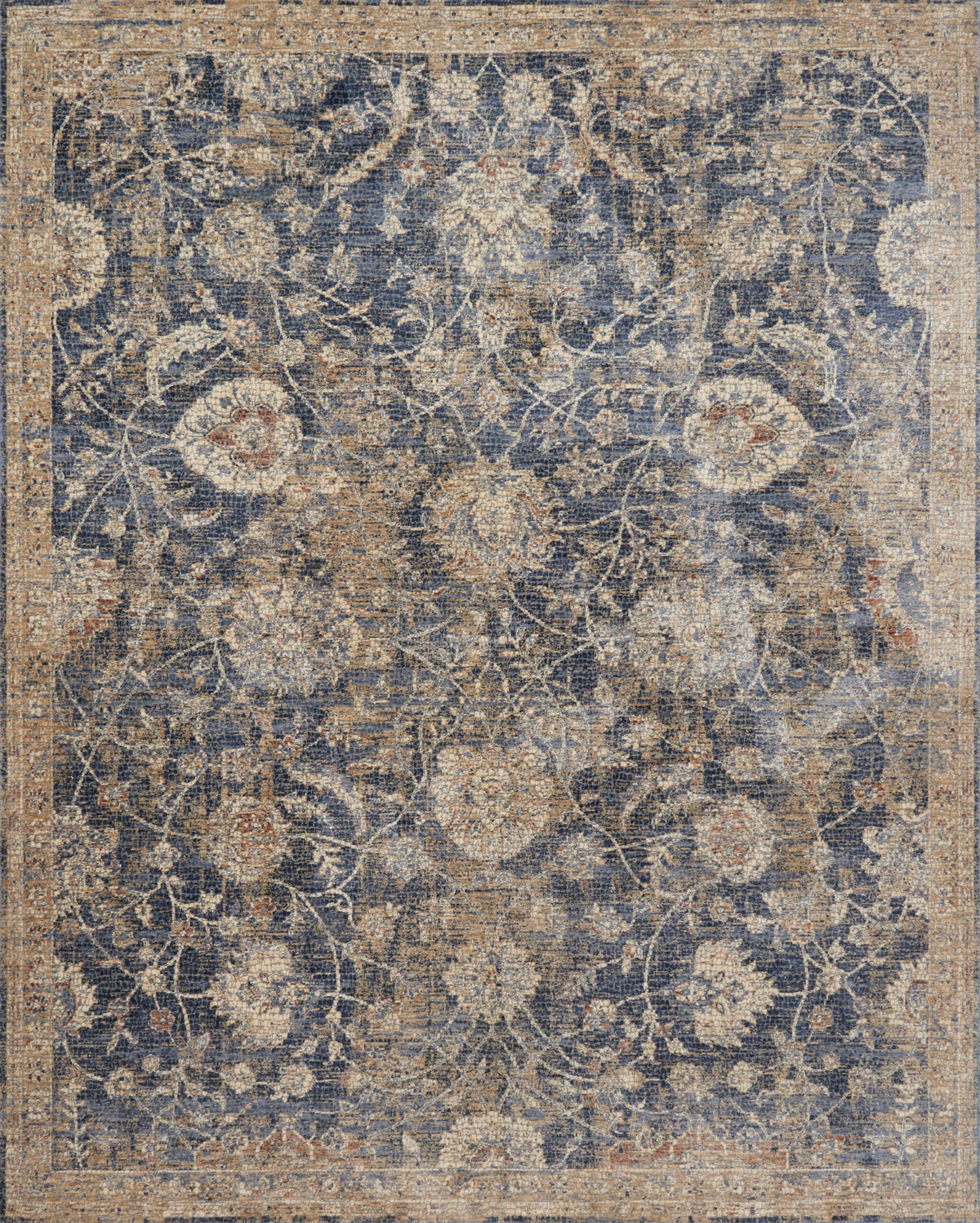 Blue Beige 9'6 x 12'6 Rug M633