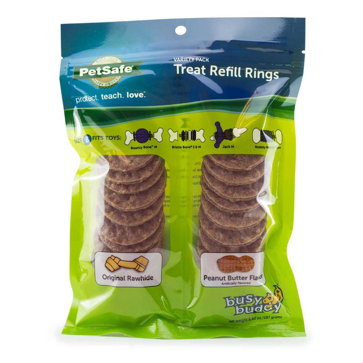 Rawhide Treat Rings Y5242