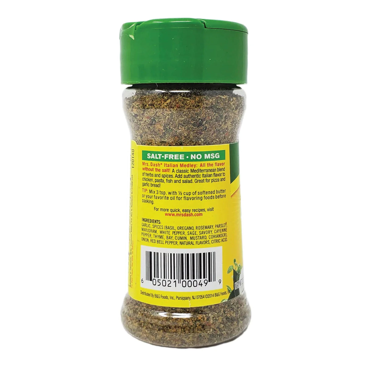 Salt Free Italian Seasoning Blend 2 oz L55319