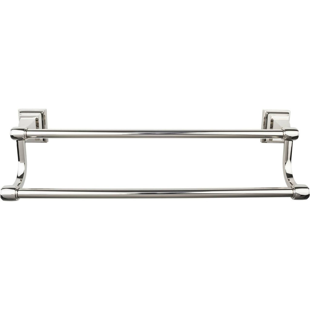 Polished Nickel Double Towel Bar X7397