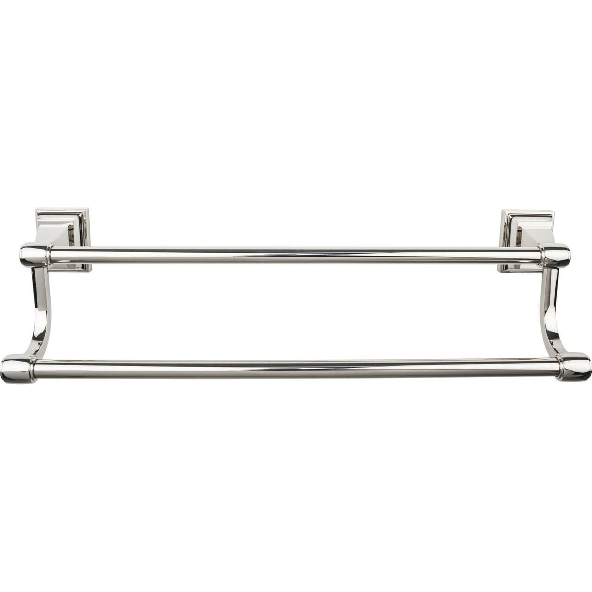 Polished Nickel Double Towel Bar X7397