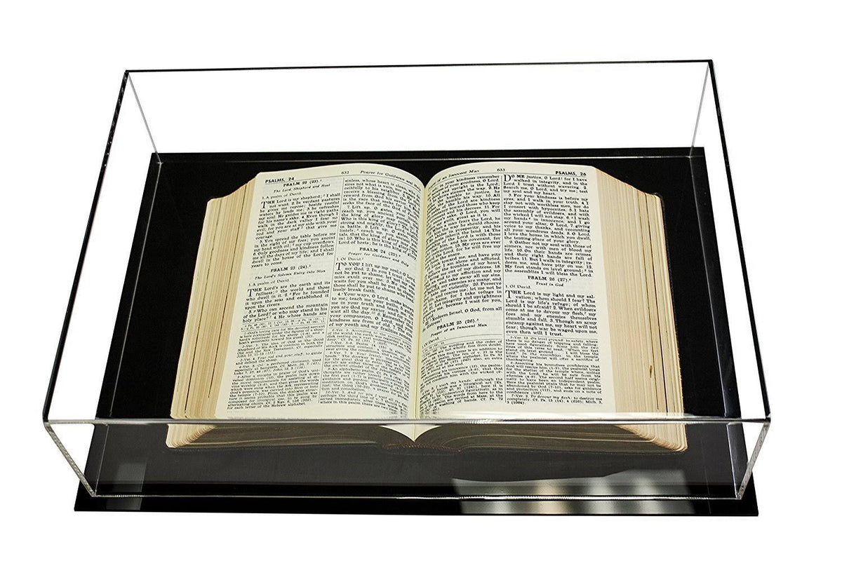 Clear Acrylic Book Display Case W795412
