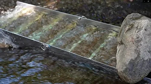 50 inch Folding Aluminum Sluice Box with Miners Moss I6726