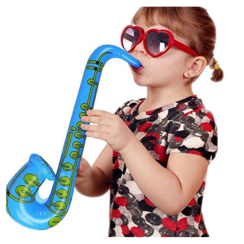 Inflatable Musical Instruments Sax Toy (Random Color) V7324