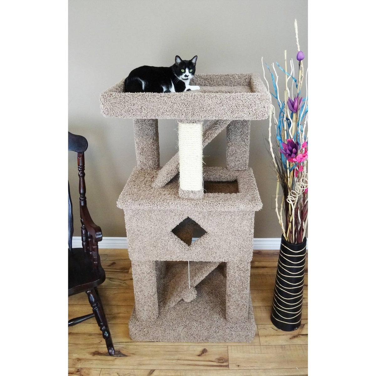 Cat Play Gym Beige N5155