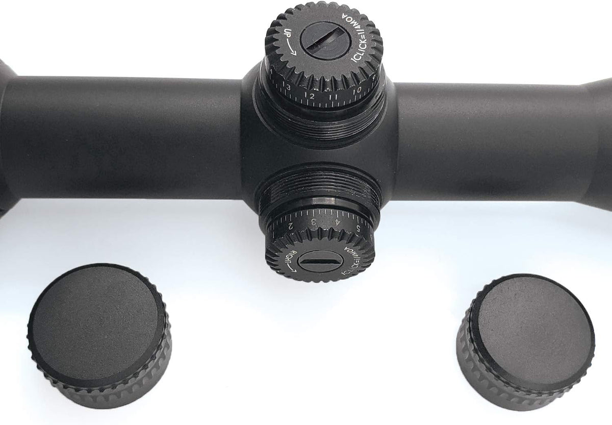3-9x40 Tactical Scope with Capped Turrets Q372