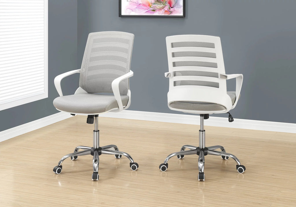 Gray Upholstered Office Chair G82397