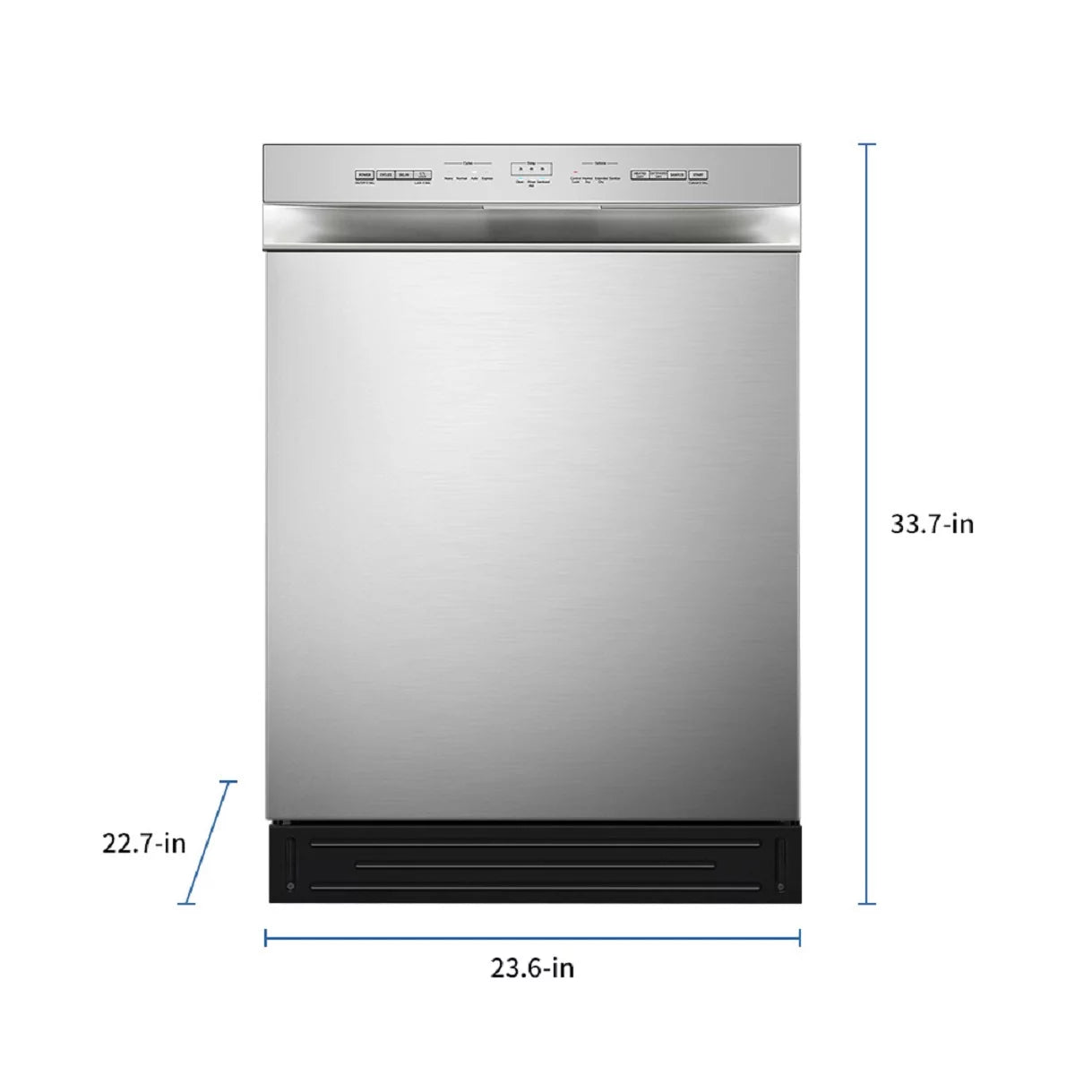 52 dBA 24" Built-In Dishwasher S382