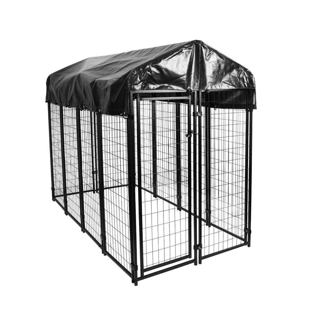Black Replacement Vinyl Roof for Pet Kennel H4908