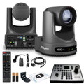4K PTZ Camera with 12x Optical Zoom and Joystick Controller F47750