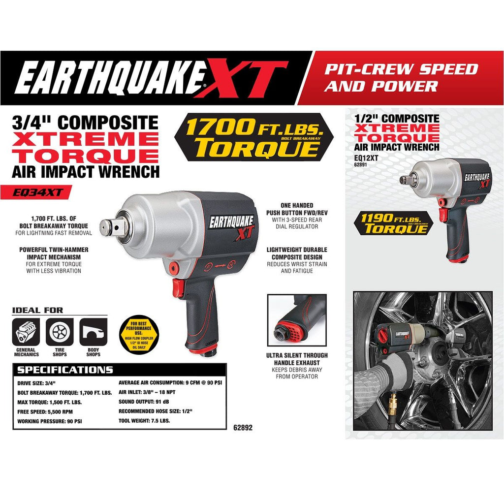 3/4 in. Composite Air Impact Wrench C32095