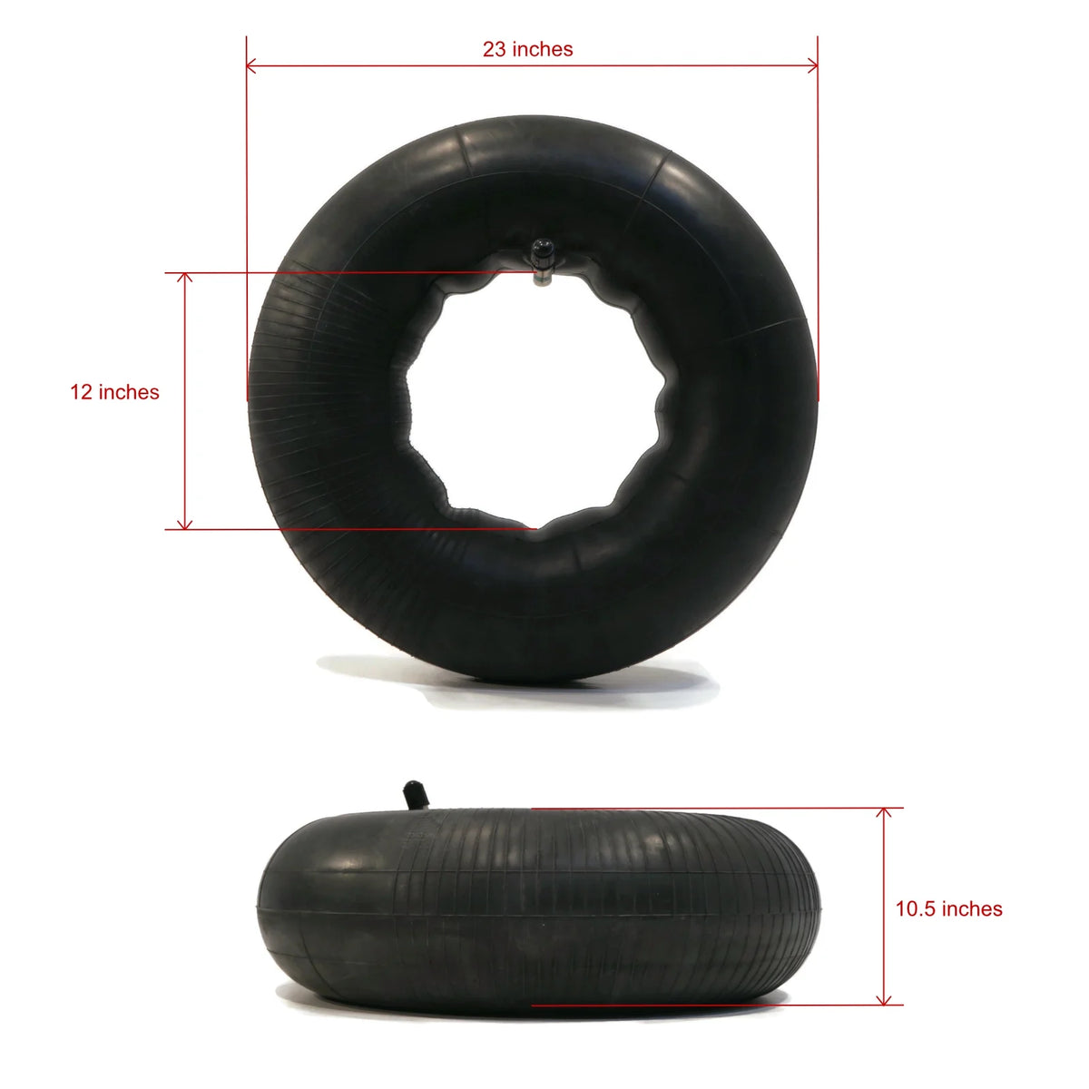 2 Tire Inner Tubes 25x8x12 TR13 Straight Valve S707