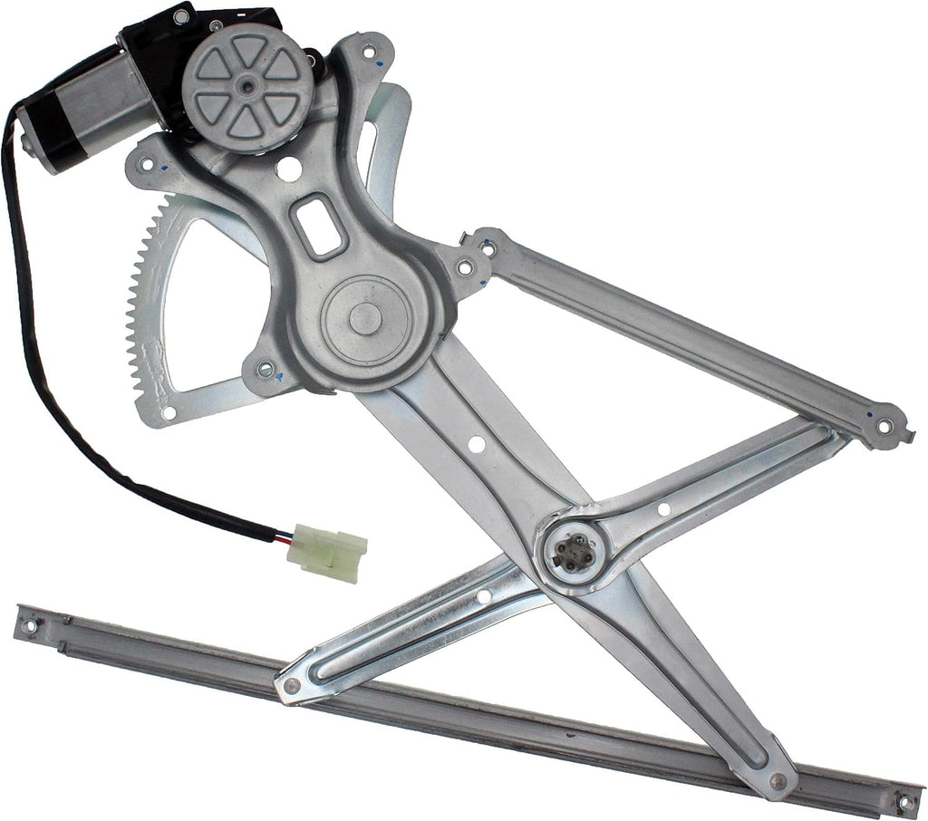 Front Driver Side Power Window Motor and Regulator Assembly Pack of 2 F97265